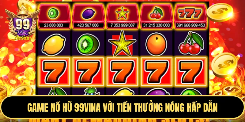Máy đánh bạc (Slot) với biểu tượng màu sắc và jackpot